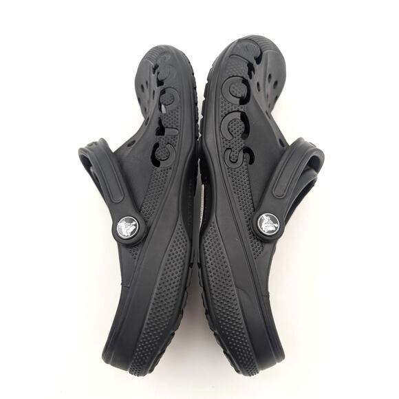 Crocs Baya Clog Classic Slip-On Shoes Closed Toe Black Kids' Size US13 EU31 - Picture 6 of 8